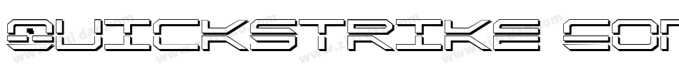 QuickStrike Condensed字体转换
